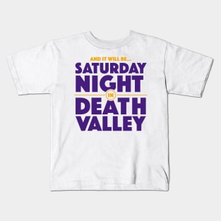 Saturday Night in Death Valley | Louisiana Football Gameday Kids T-Shirt